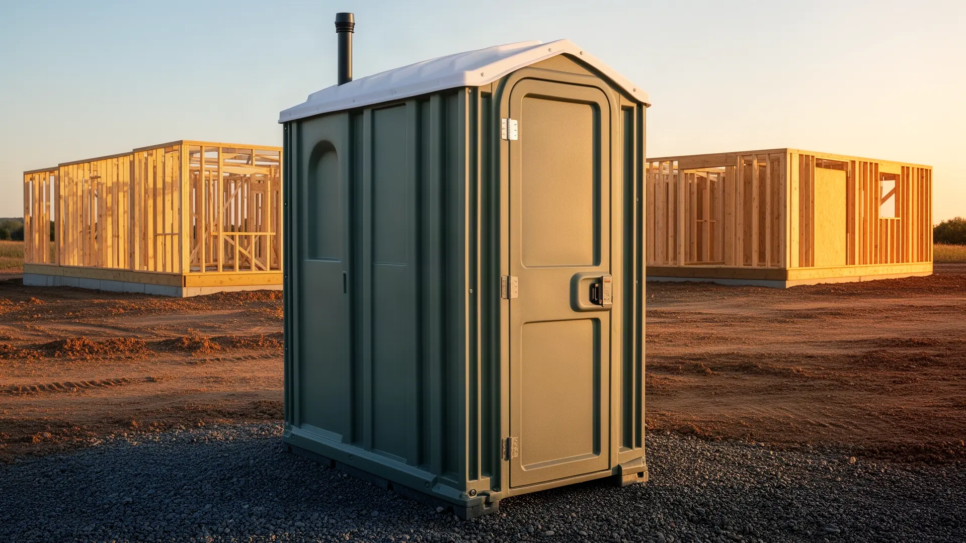 Clean porta potty unit from Rudy & Marty's Porta Potties in Orange Park, FL
